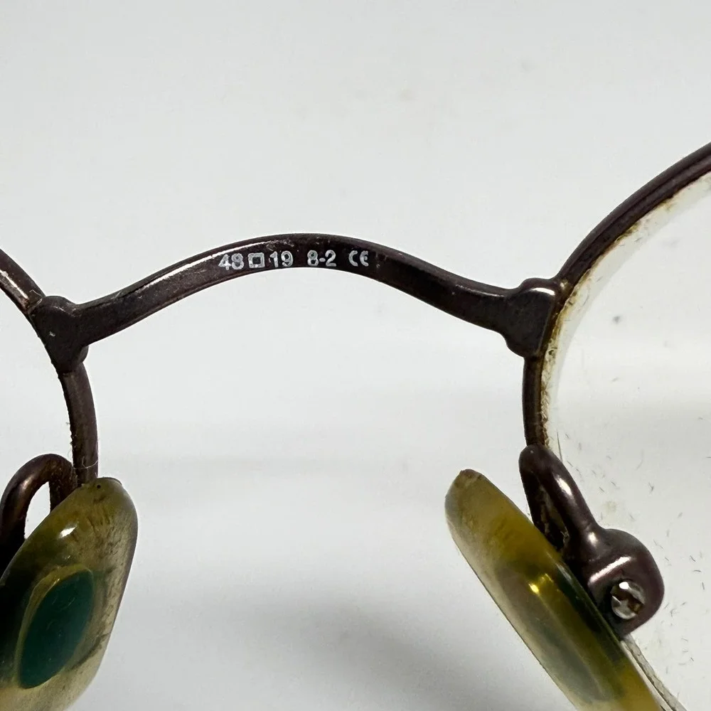 Gucci GG 2623‎ 7GK Oval Metal Eyeglasses Frames Bronze Tortoise Italy 48-19-140